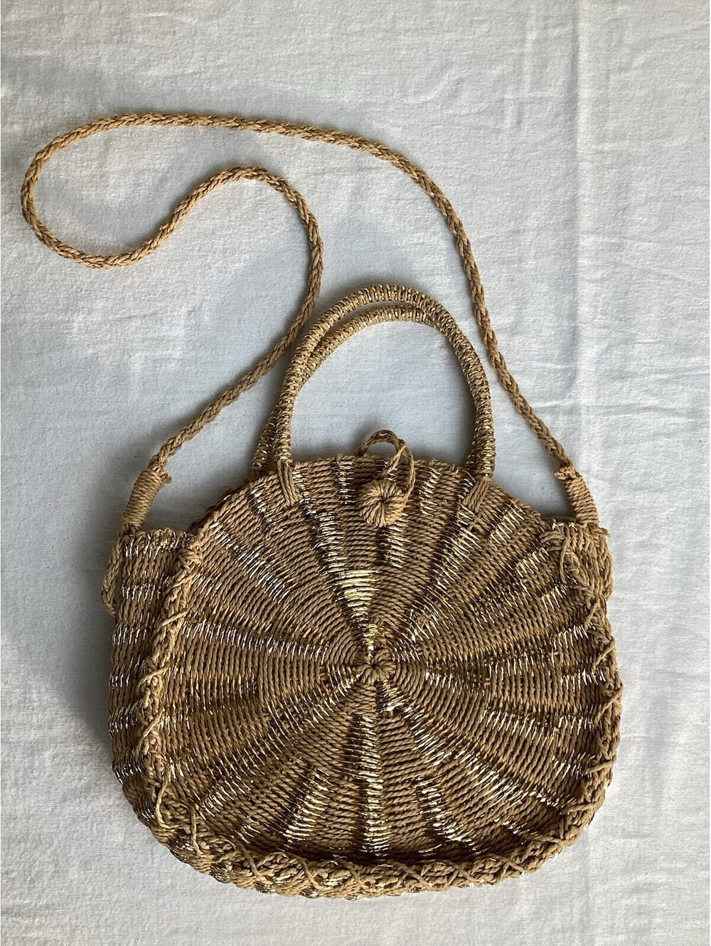 Monserat De Luca Wicker Bag